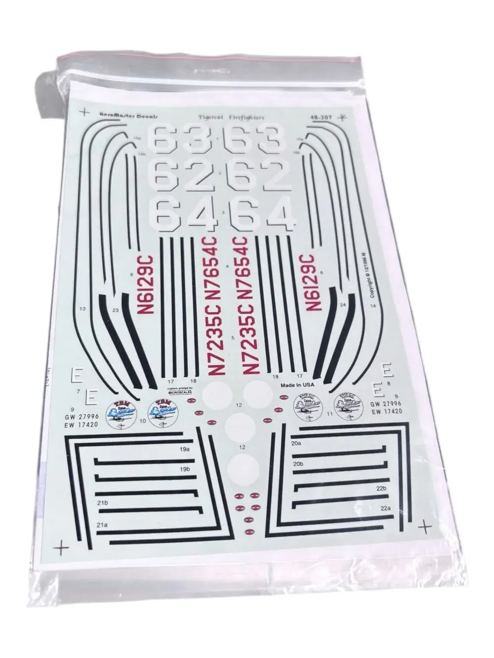 Aero Master Decals 1:48 F7F Tigercat Firefighters #48-307